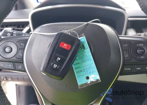 2019 Toyota Corolla Xse z USA, uszkodzony, nr VIN JTNK4RBE2K3037963